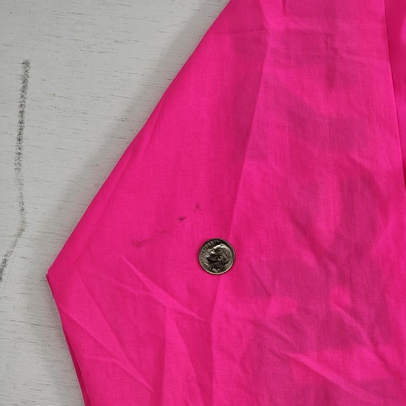 Vintage 90s SURF STYLE Panama City Beach Windbreaker Pink Women's Jacket One Sz - Picture 5 of 9